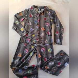NBA Gray and Black Sleepwear Set